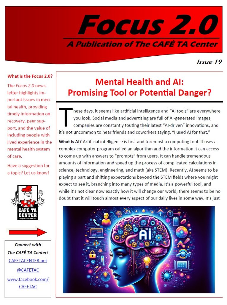 Focus 2.0 issue 19 front cover